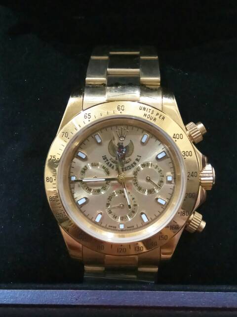 Jam Tangan Rolex Istana Kepresidenan Ri Garuda Souvenir Bingkisan Suvenir Indonesia