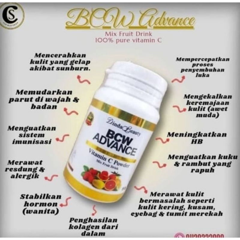 BCW Advance Booster C Whitening Original