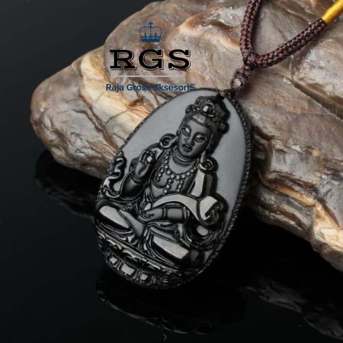 [Bayar Di Tempat] RGS KALUNG JIMAT LIONTIN NAMO AVALOKITESVARA BODHISATVA