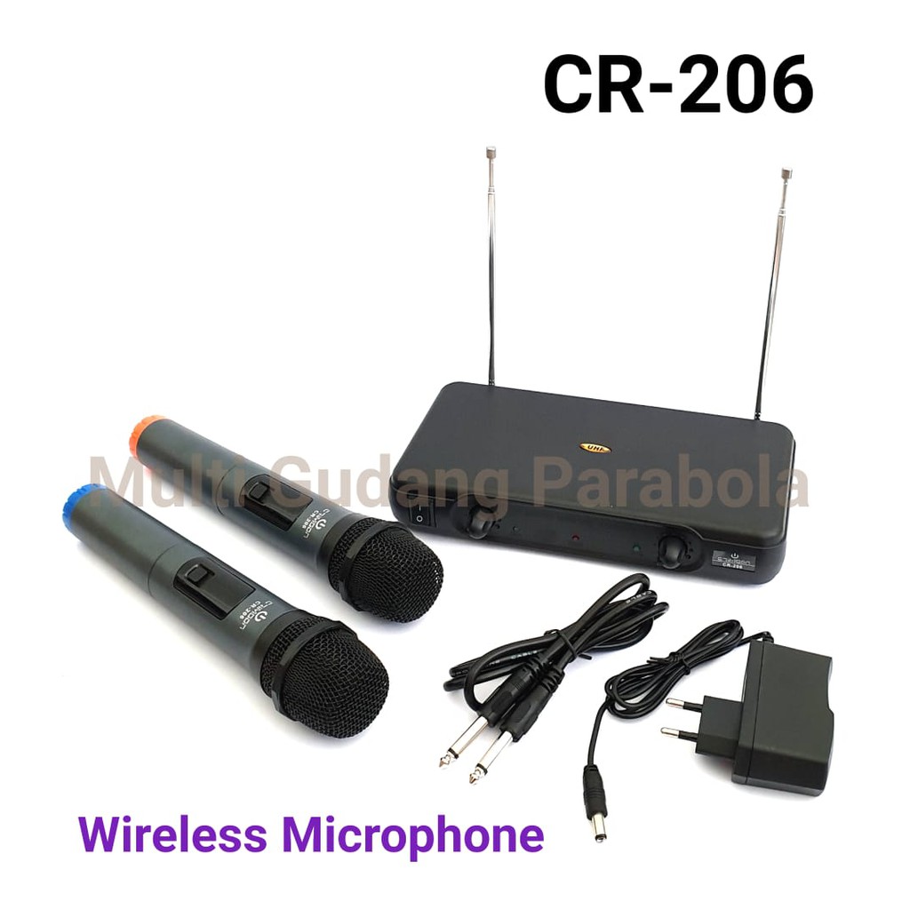 Mic Crimson Wireless 206 2 in 1 Wireless Mic