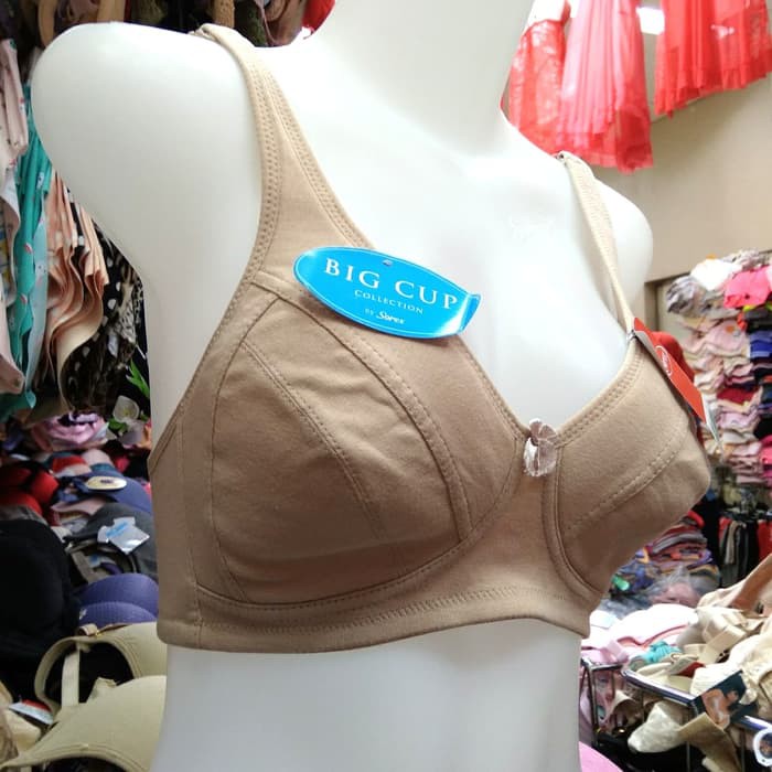 BH Sorex 02008 &amp; 01008Bra Big Cup Sorex Tanpa Kawat dan Busa Tipis Jumbo