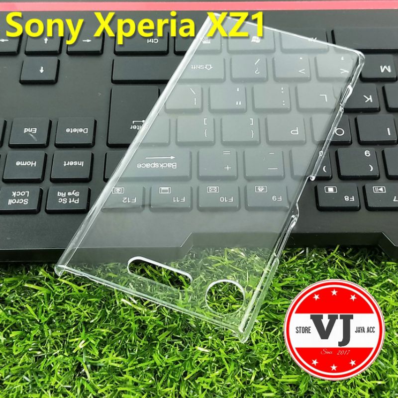 Hardcase Crystal Sony Xperia XZ1 Case PC Transparan Sony XZ1 AU Docomo SOV36