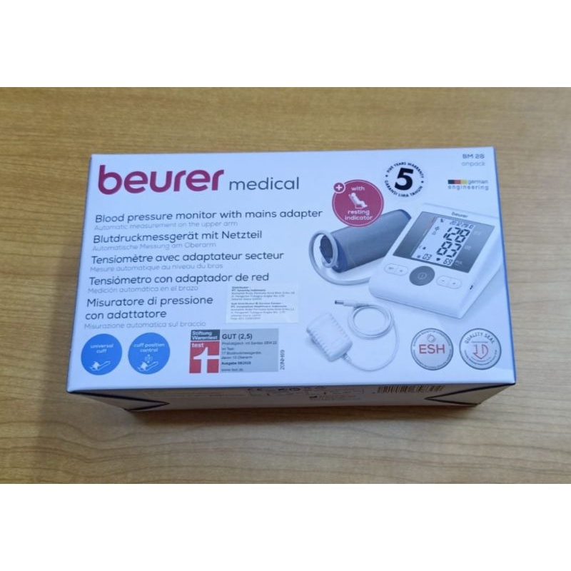Tensi Digital Beurer BM28 + adaptor / BM28 Tensimeter Digital / beurer tensimeter terbaru BM 28