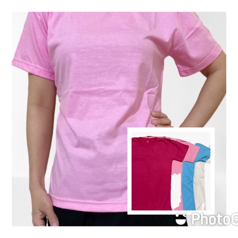 kaos polos wanita dewasa /  baju atasan oblong perempuan polos / pakaian harian cewek