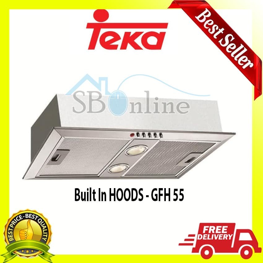 TEKA Cooker Hood GFH 55 S/Steel