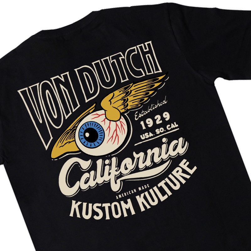V0n DUtch Tshirt 0506 BLack