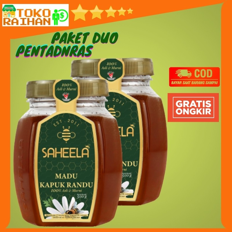 

Paket Duo Pentrandas (2 botol Madu Murni Saheela Kapuk Randu)