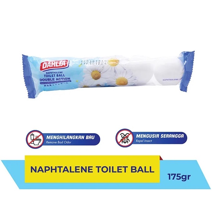 Pewangi Kamar Mandi Dahlia Putih 5pcs
