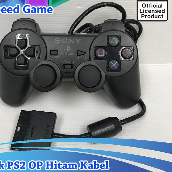 *Koleksi Terbaru..⋆ Stik Stick Ps2 Sony Original Pabrik OP Elite Hitam *ps*