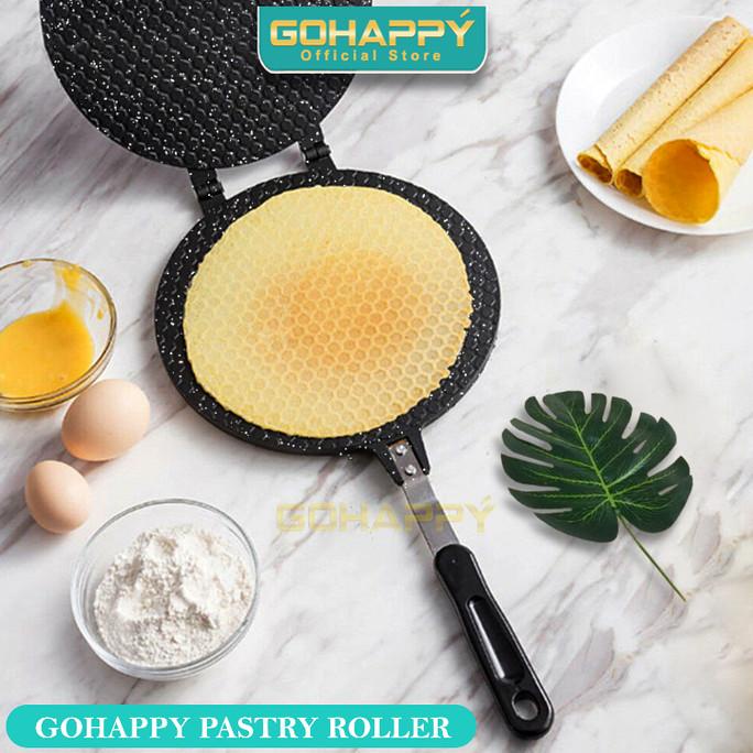 

Cetakan Kue Semprong Kapit Egg Rol sapik Dampit Anti Lengket - Pastry