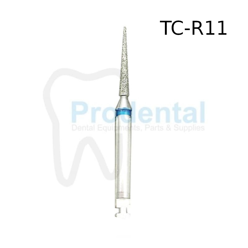 Mata Bur Gigi Low Speed Taper Conical / Bur Low Speed Handpiece / Bur Gigi Diamond (TC-R11)