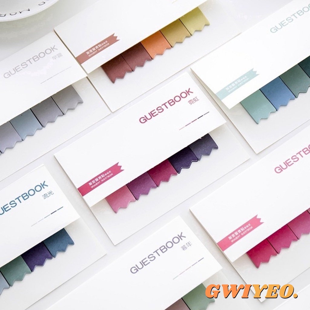 

100 Pcs Sticky Note Annotate Aesthetic Pembatas Buku