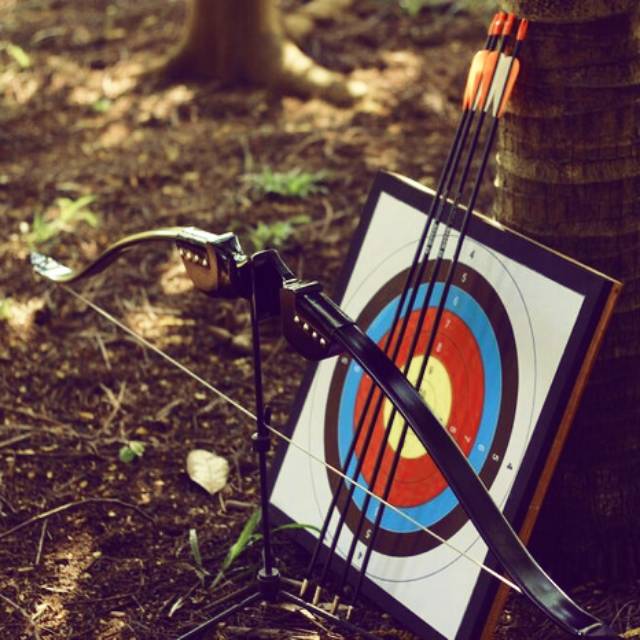 Jual Busur panah black recurve Indonesia|Shopee Indonesia