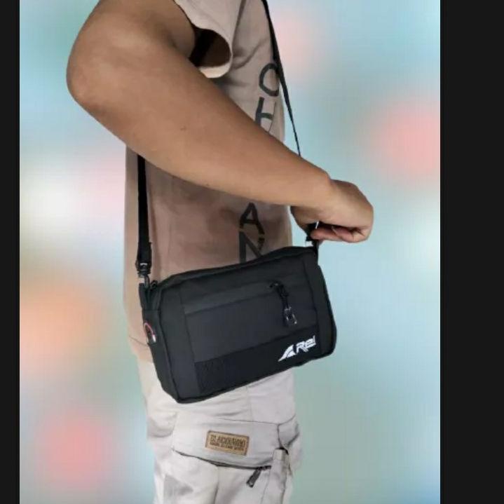 Harga Spesial Clutch Pria Hand Bag Pria Wanita AREI Anti Air Pouch Tas Tangan Tas Selempang Pria Rei