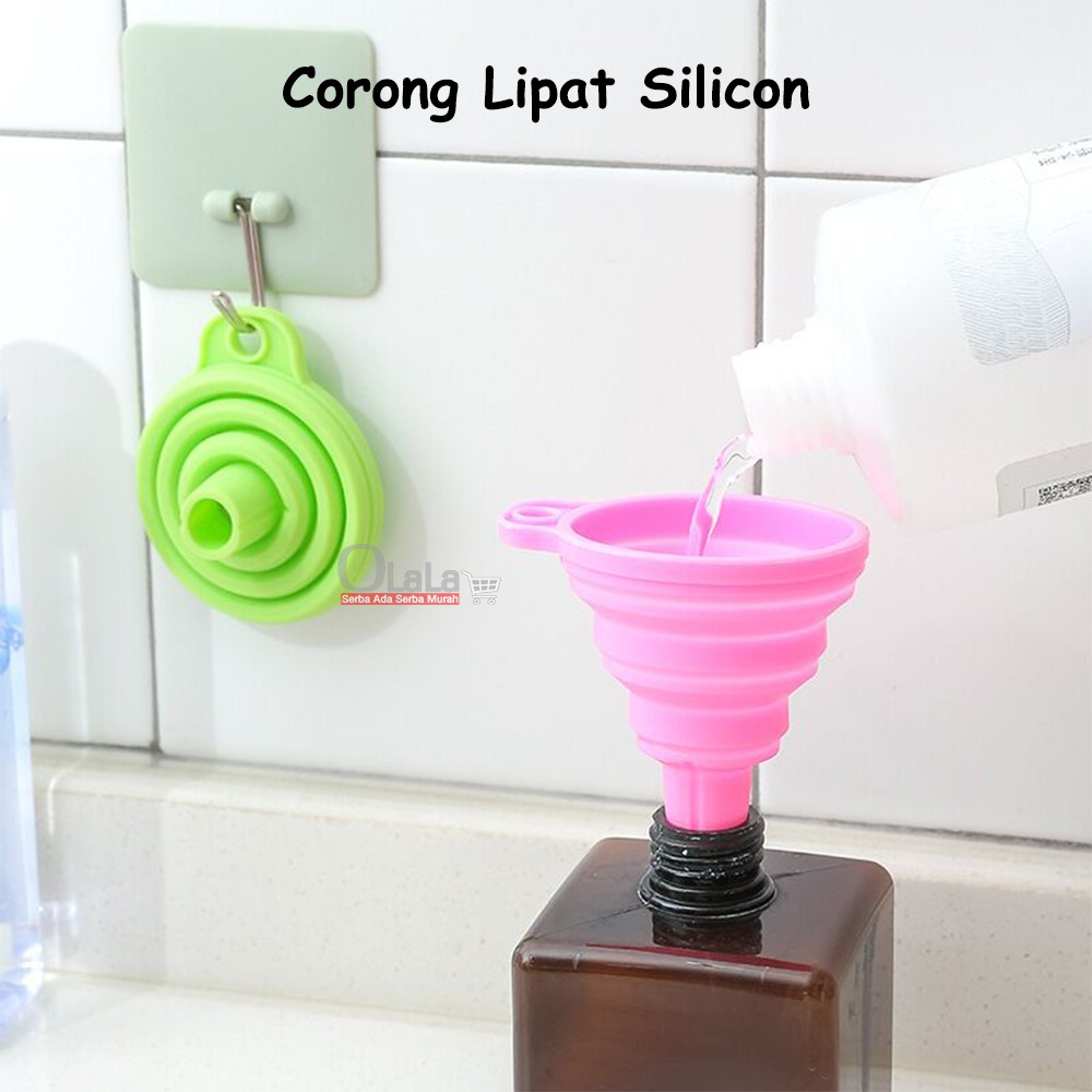 Corong Lipat Silicon OLL-0310