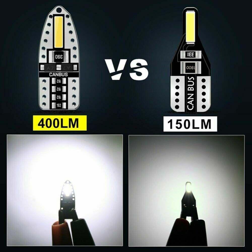 Lanfy Lampu LED Canbus T10 7020 SMD Lampu Interior Mobil Xenon Putih Lampu Sinyal 6000K Lampu Baca