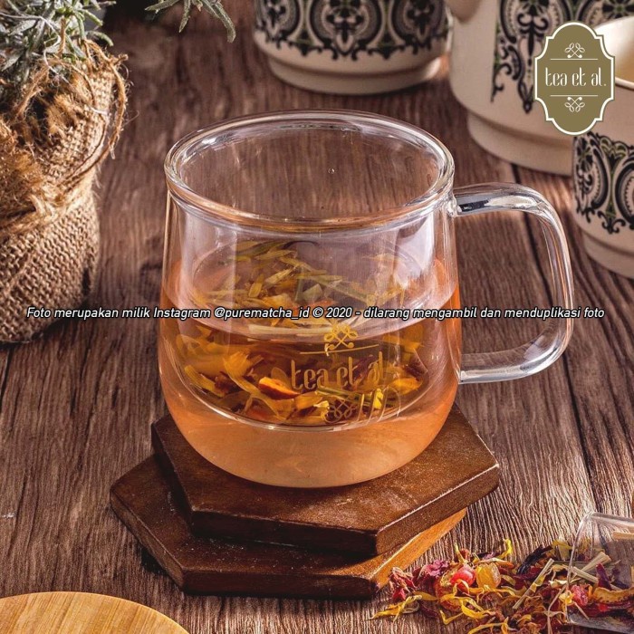 

TEH-DAUN- TEA ET AL - MY HUMBLE BEE - PEACH HERBAL TEA 1TB PREMIUM ARTISAN TEA -DAUN-TEH.