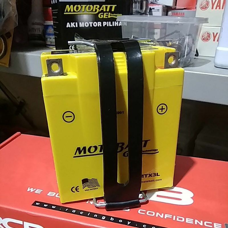 Aki motobatt rx king ninja r old satria plus sabuk aki