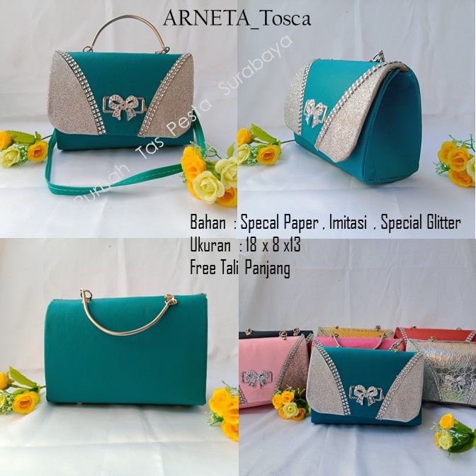 Tas Kondangan,Tas Gliter,Tas Cantik,ARNETA_Tosca