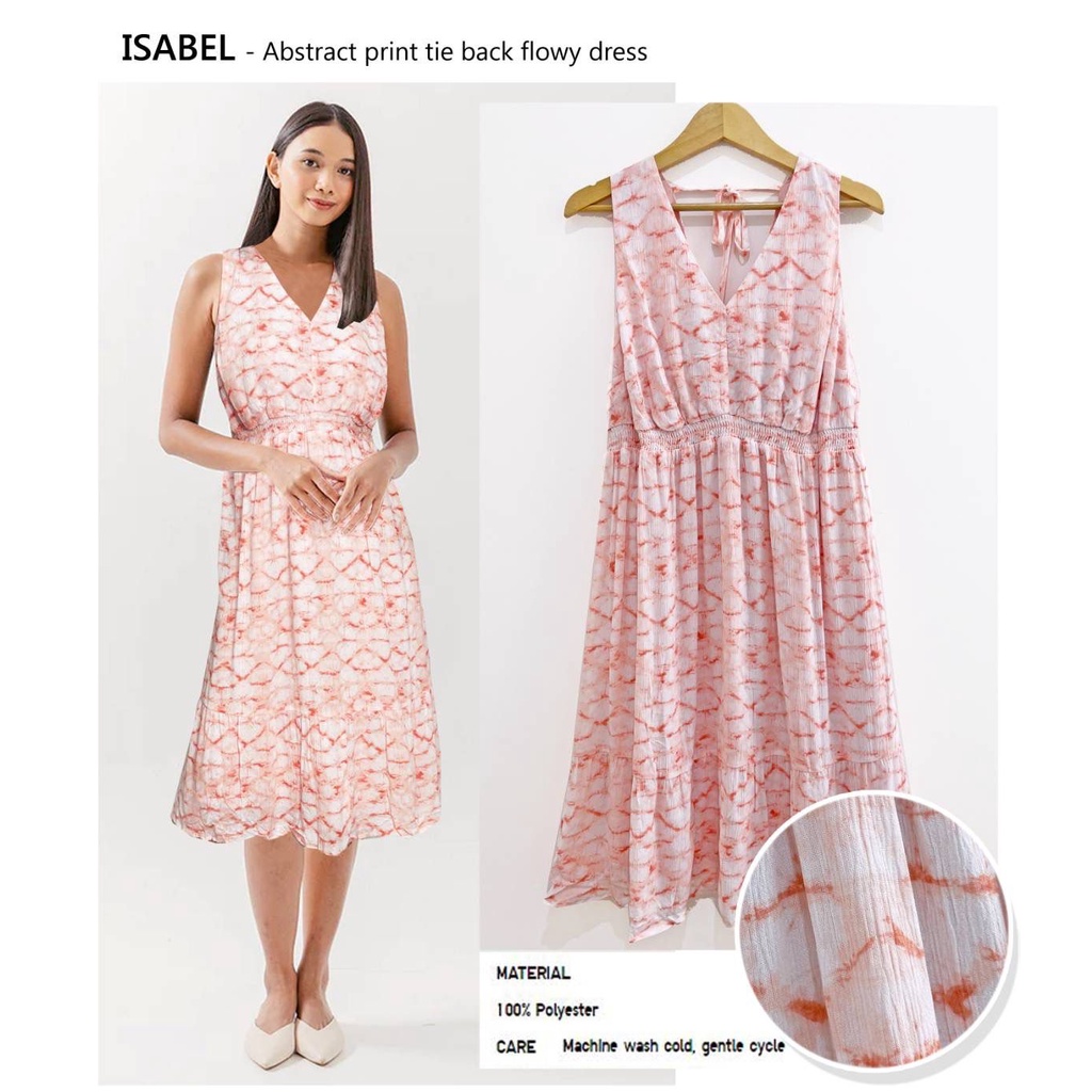 Is*bel printed maxy dress