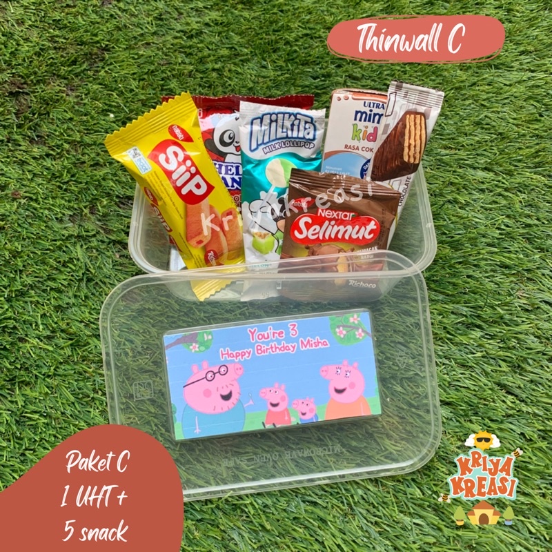 Paket Snack Souvenir Ulang Tahun