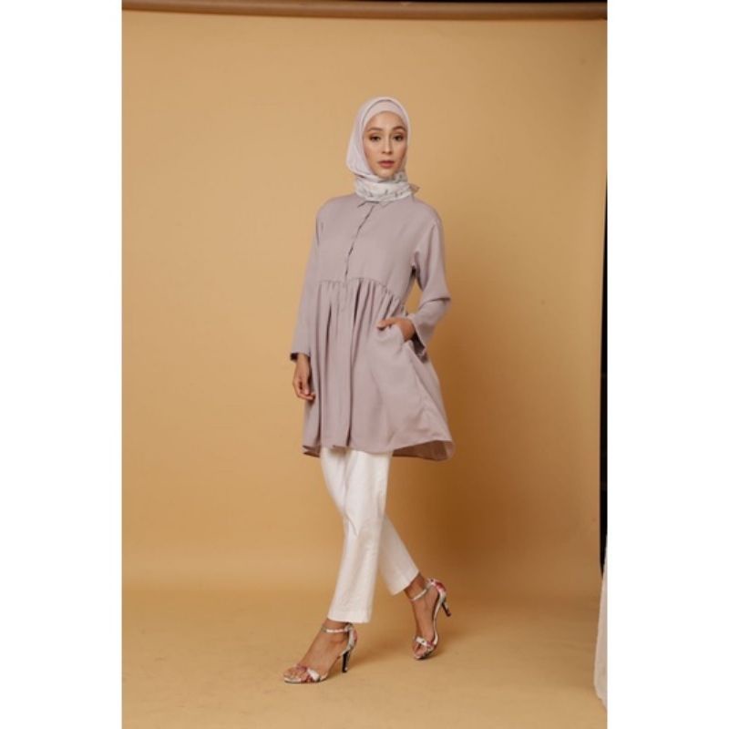 DYSEE - APRISCA TUNIC POLYESTER / ATASAN WANITA MUSLIM TUNIK