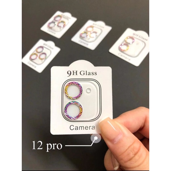 LENSPRO CAMERA RAINBOW IPHONE 12PROMAX 12 PRO 12MINI 11 11PRO 11 PROMAX FULL LAYAR TEMPERED CAMERA-3