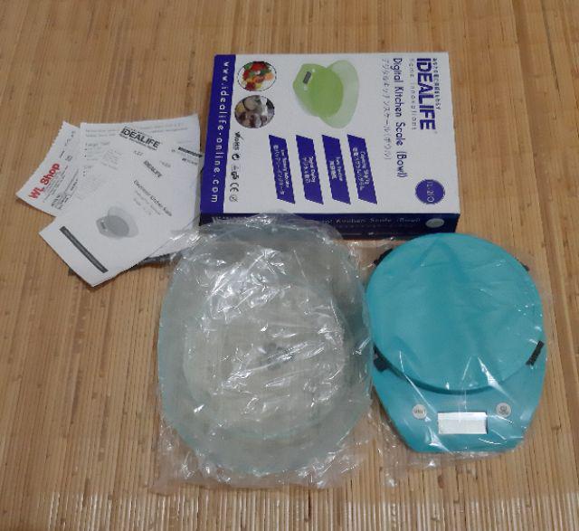 Idealife Il-210 Timbangan Digital Dapur Kue Timbang Wadah Mangkuk Il 210 Alat Ukur Tepung Bahan