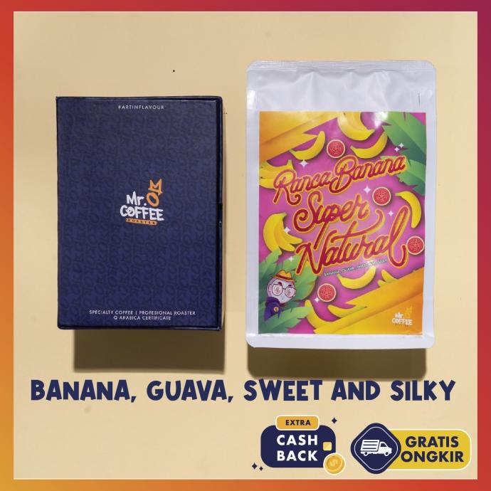 

Kopi Arabika Specialty Ranca Banana Natural 200g | Special Release