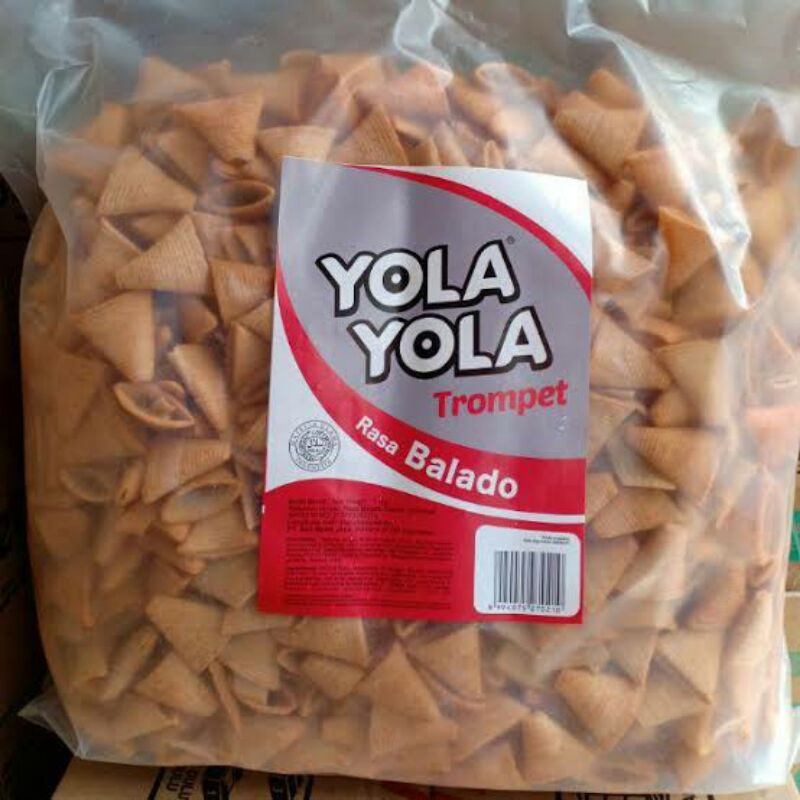

Grosir Yola yola Terompet Balado Kiloan / GRATIS PACKING BUBBLE WRAP