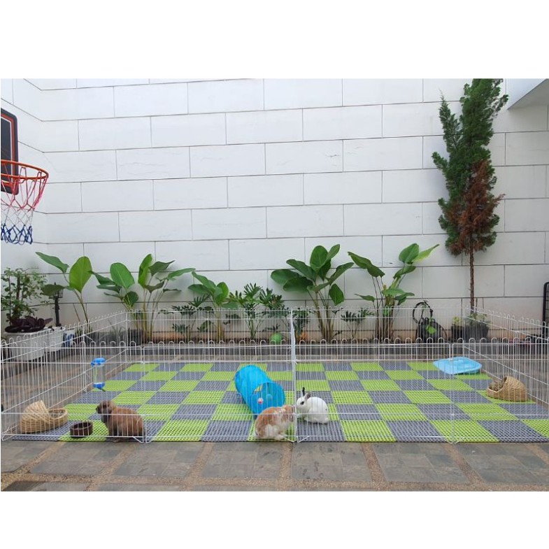 ALAS KANDANG KUCING ANJING Tatakan Karpet Hewan Murah Anti Air Plastik / ALAS KARPET KAMAR MANDI-1