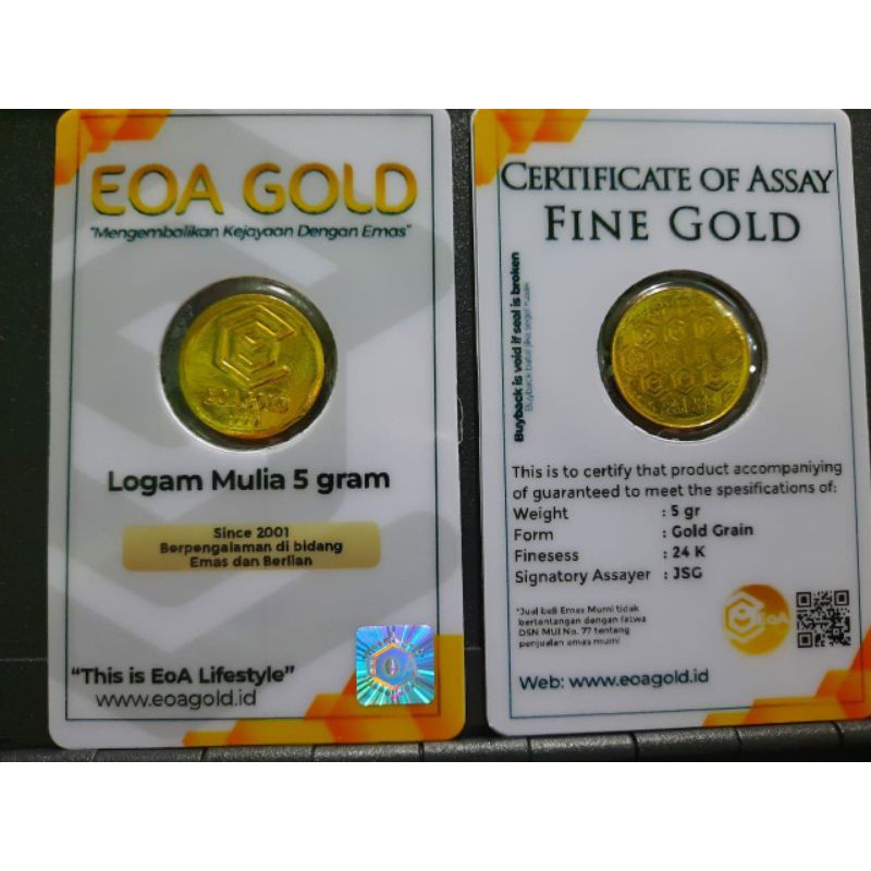 eoa gold 5 gr