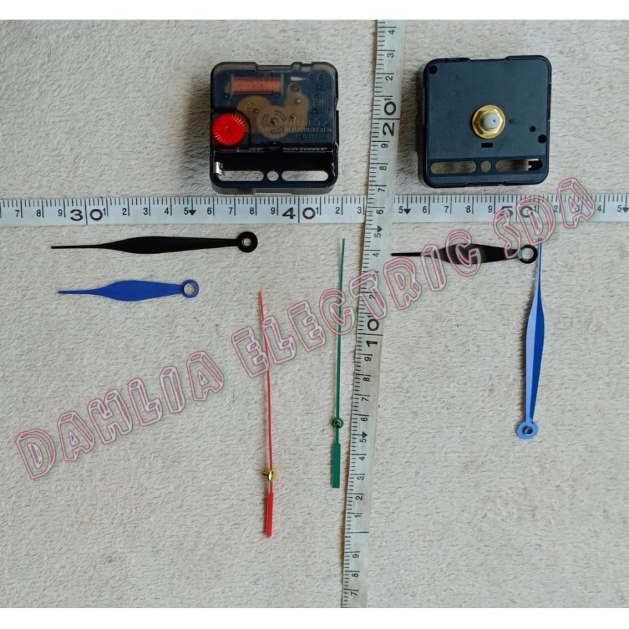 MESIN JAM DINDING SWEEP/LEMBUT/SILENT BAGUS HEYU 7188