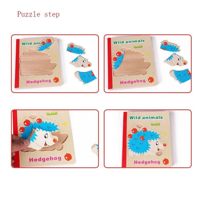 Mainan Edukasi Anak Puzzle Kayu Book Mainan Puzzle Anak  Puzzle Kayu Mainan Kayu Puzzle Mainan Anak