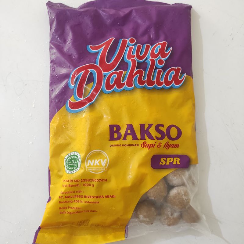 

Bakso Viva Dahlia 1 kg