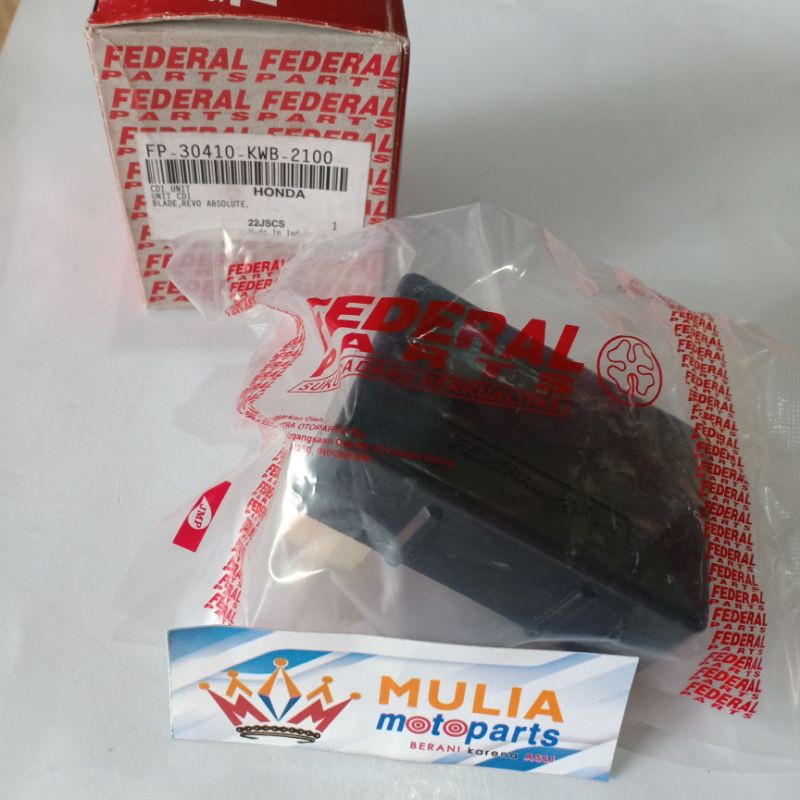 CDI REVO ABSOLUTE, BLADE FEDERAL PARTS ORI FP 30410-KWB-2100