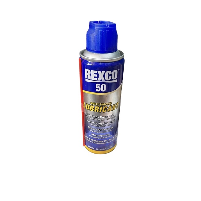 PELUMAS ANTI KARAT PENETRATING OIL SERBA GUNA REXCO 50 Rexco50 220ML