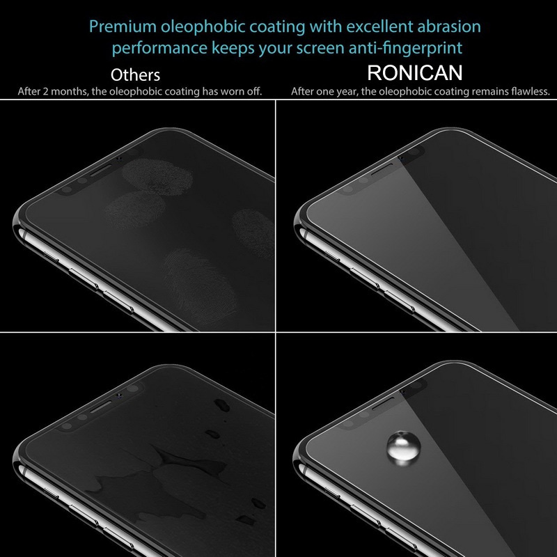 Pelindung Layar Tempered Glass 3d Anti Glare / Gores Untuk Compatible For iPhone Xr