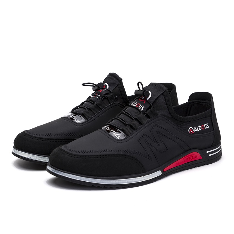 Aldous Sepatu Pria Wanita Sneakers Running Casual Sekolah Kerja Fashion Kets Jogging Original Import