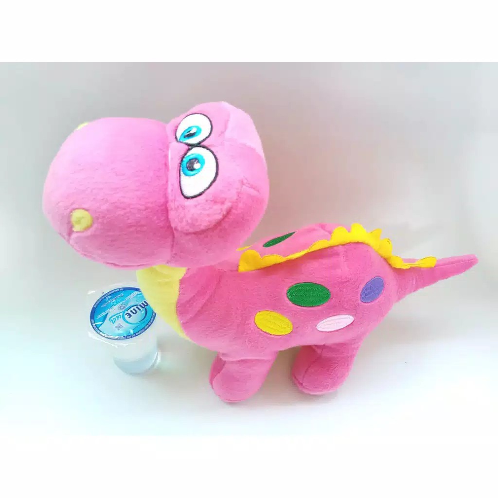 Boneka Dinosaurus Warna Warni Lucu dan Imut