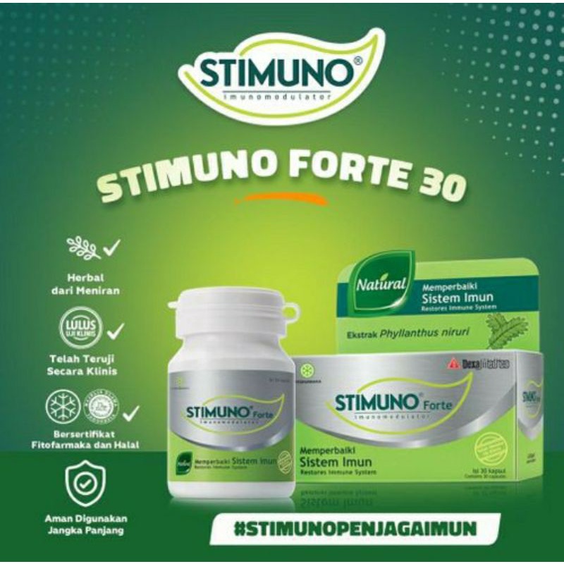 STIMUNO FORTE 30 KAPSUL BOTOL