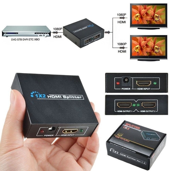 Hdmi Splitter 2 Port