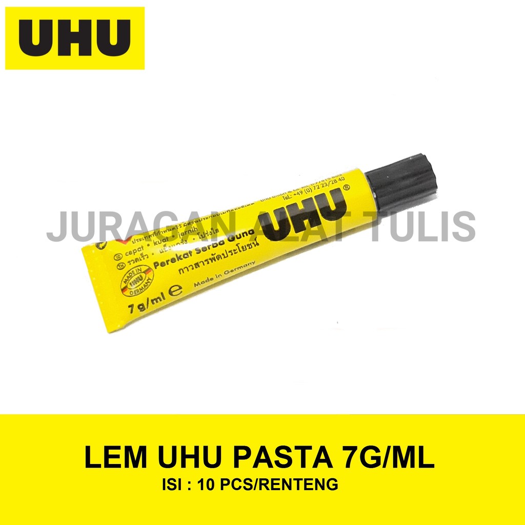 

LEM UHU PASTA 7 ML ORIGINAL / LEM UHU SERBAGUNA