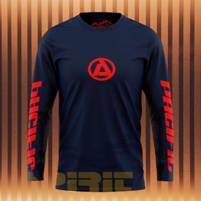 KAOS SEPEDA PASIFIC LENGAN PANJANG PRIA/WANITA