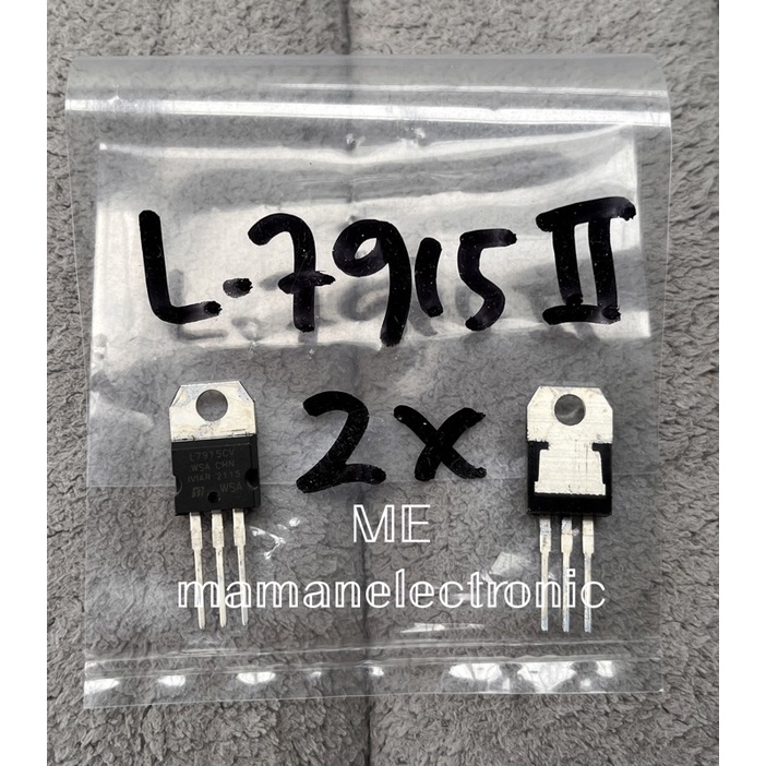 L7915 Transistor L 7915CV Voltage Regulator Kualias Bagus