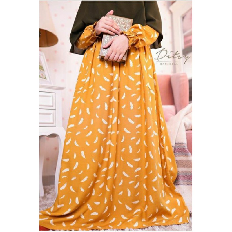 Ditsy november 2020 Quill mustard size L