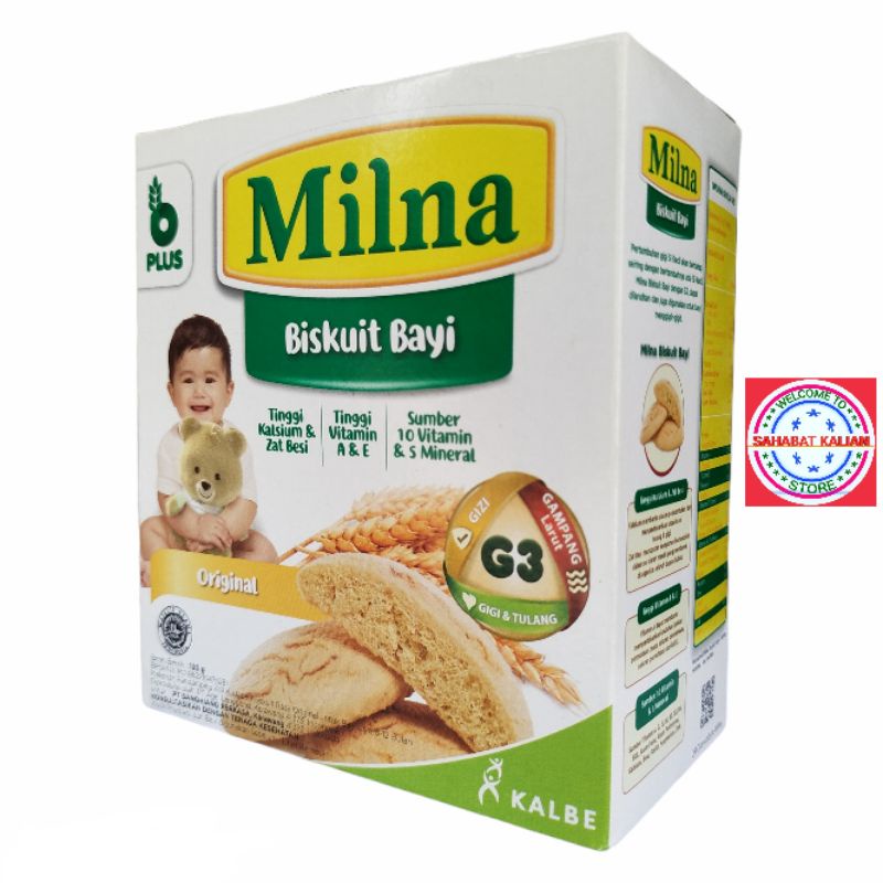 MILNA BISKUIT BAYI 130gr PER 1 BOX