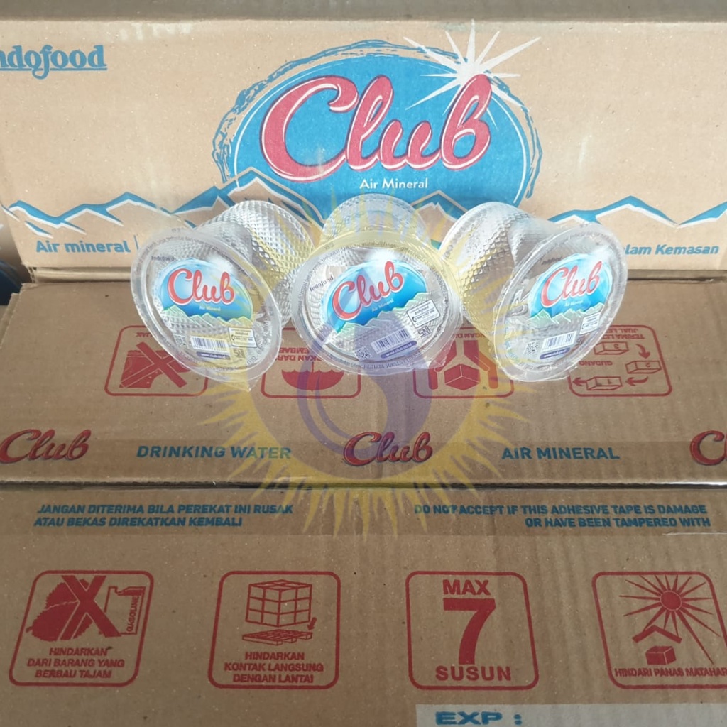 

Club Air Mineral Gelas Mini 150 ML Dus (48 Cup)