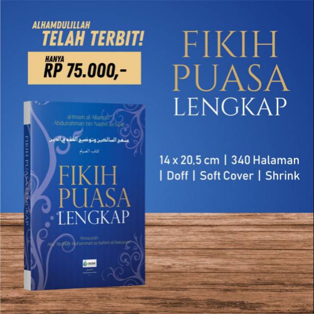 Fikih Puasa Lengkap