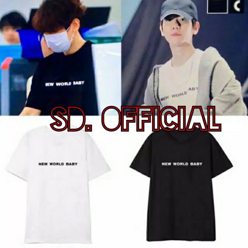 Kaos T-SHIRT EXO BAEKHYUN New World Baby